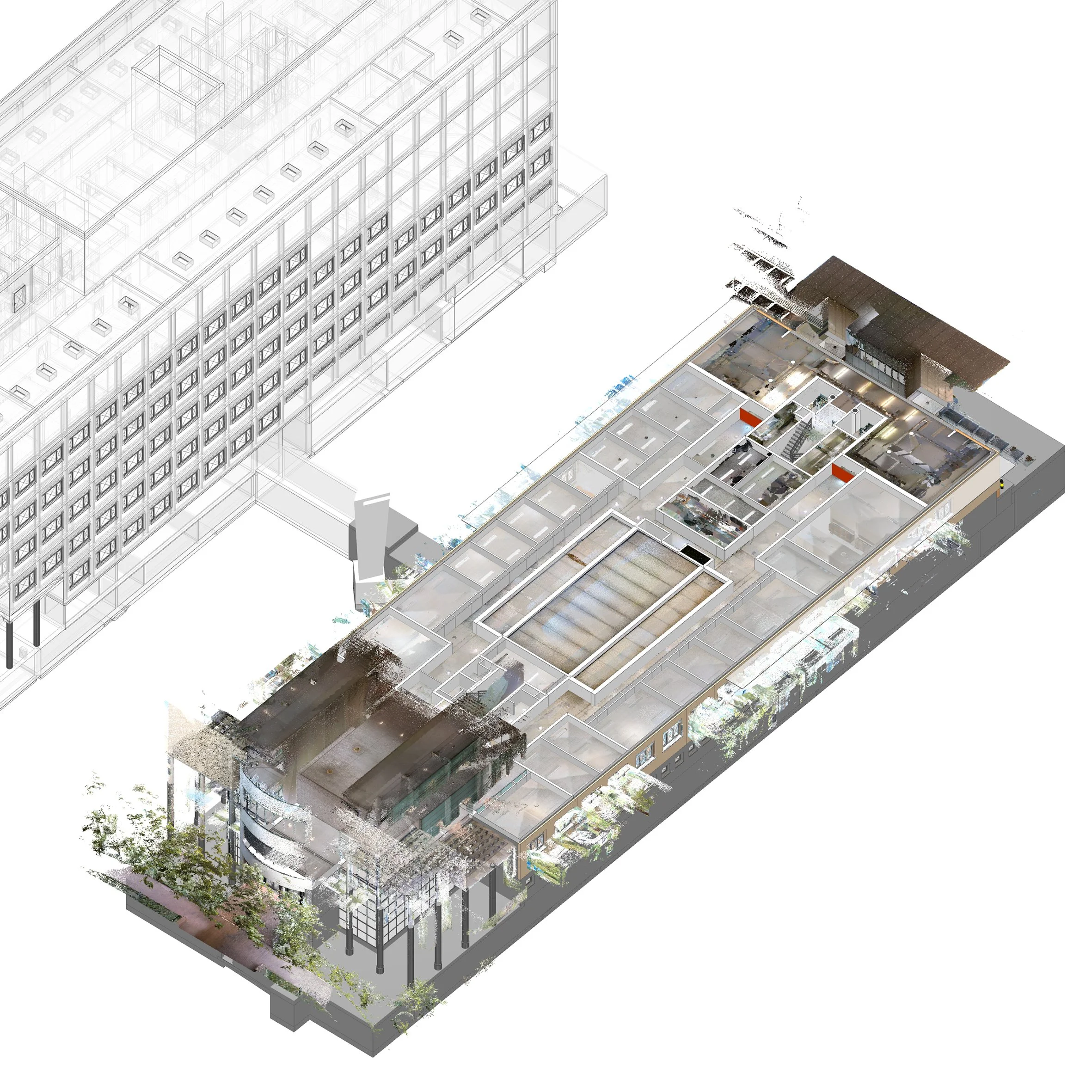  Erdgeschoss mit Punktwolke 