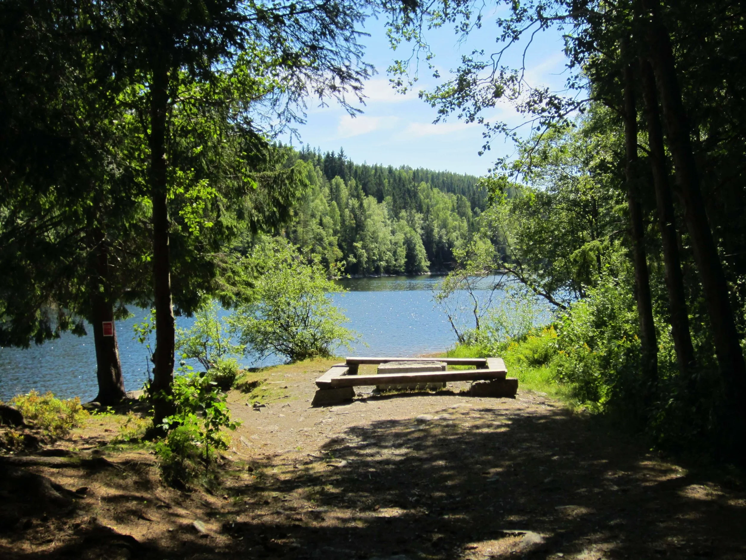 Det er typisk å gå på søndagstur