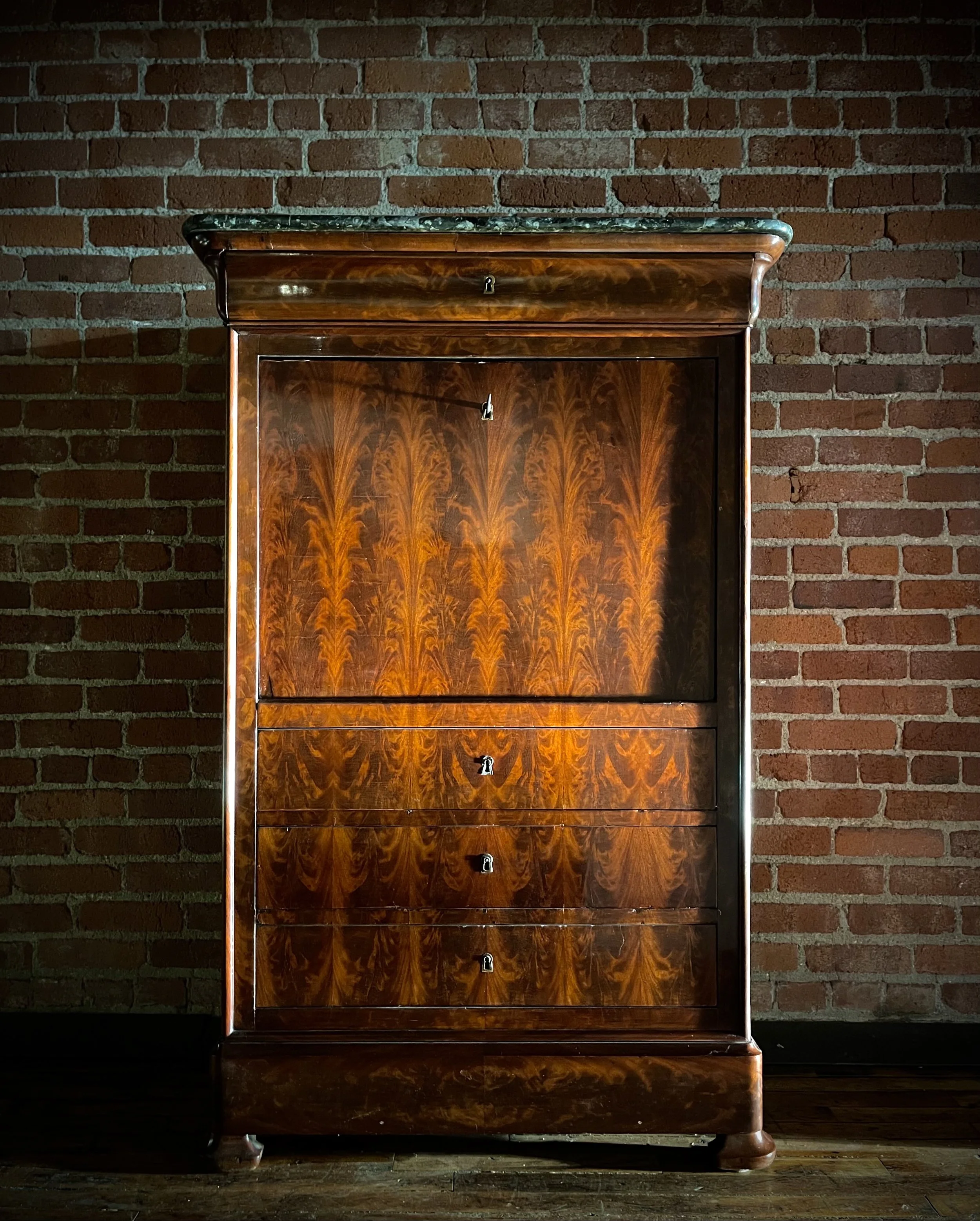 Period Secretary Desk Myers and Monroe.JPG