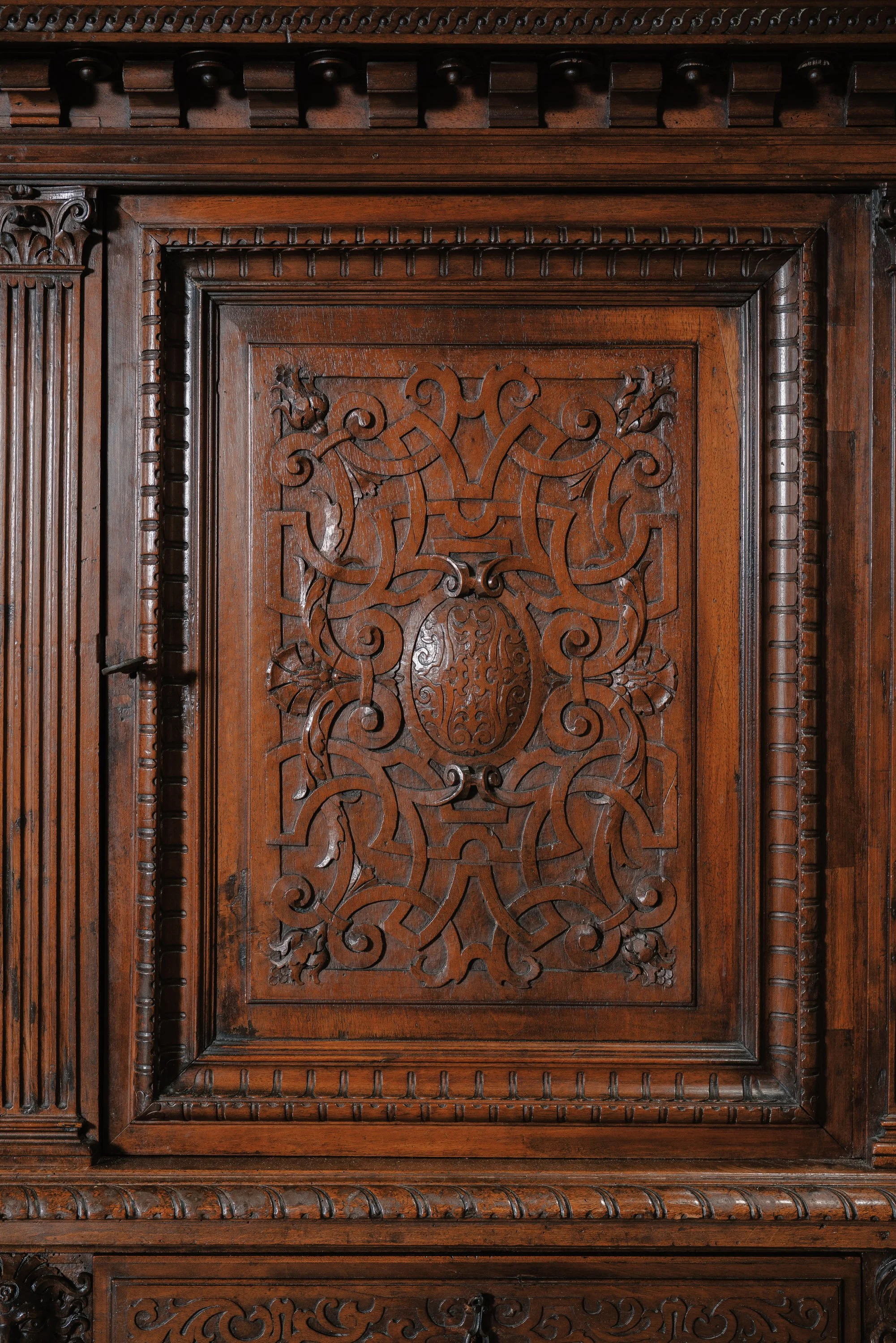 Walnut Renaissance Cabinet Cole Myers Antiques.jpg