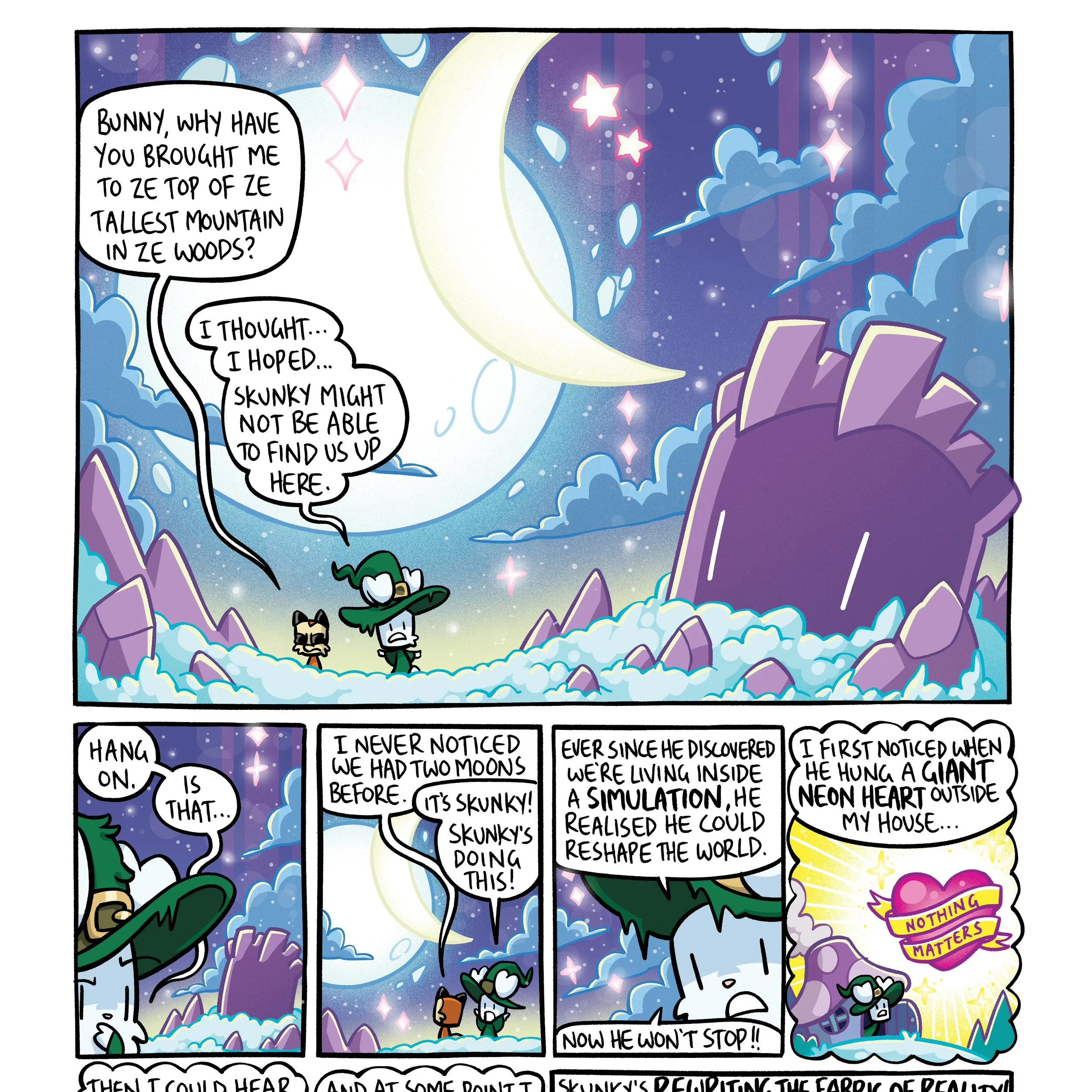 Inking & Colouring Bunny Vs Monkey — Comics & Illustration by Sammy Borras