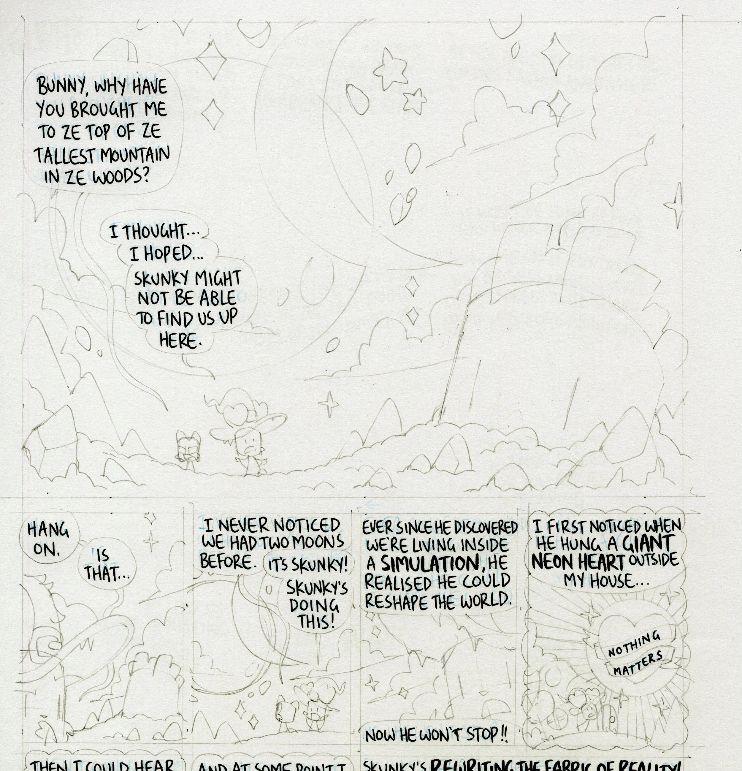 Inking & Colouring Bunny Vs Monkey — Comics & Illustration by Sammy Borras