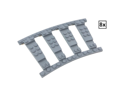 Fully Compatible with LEGO UK Partner TrixBrix R40 Track Bundle 