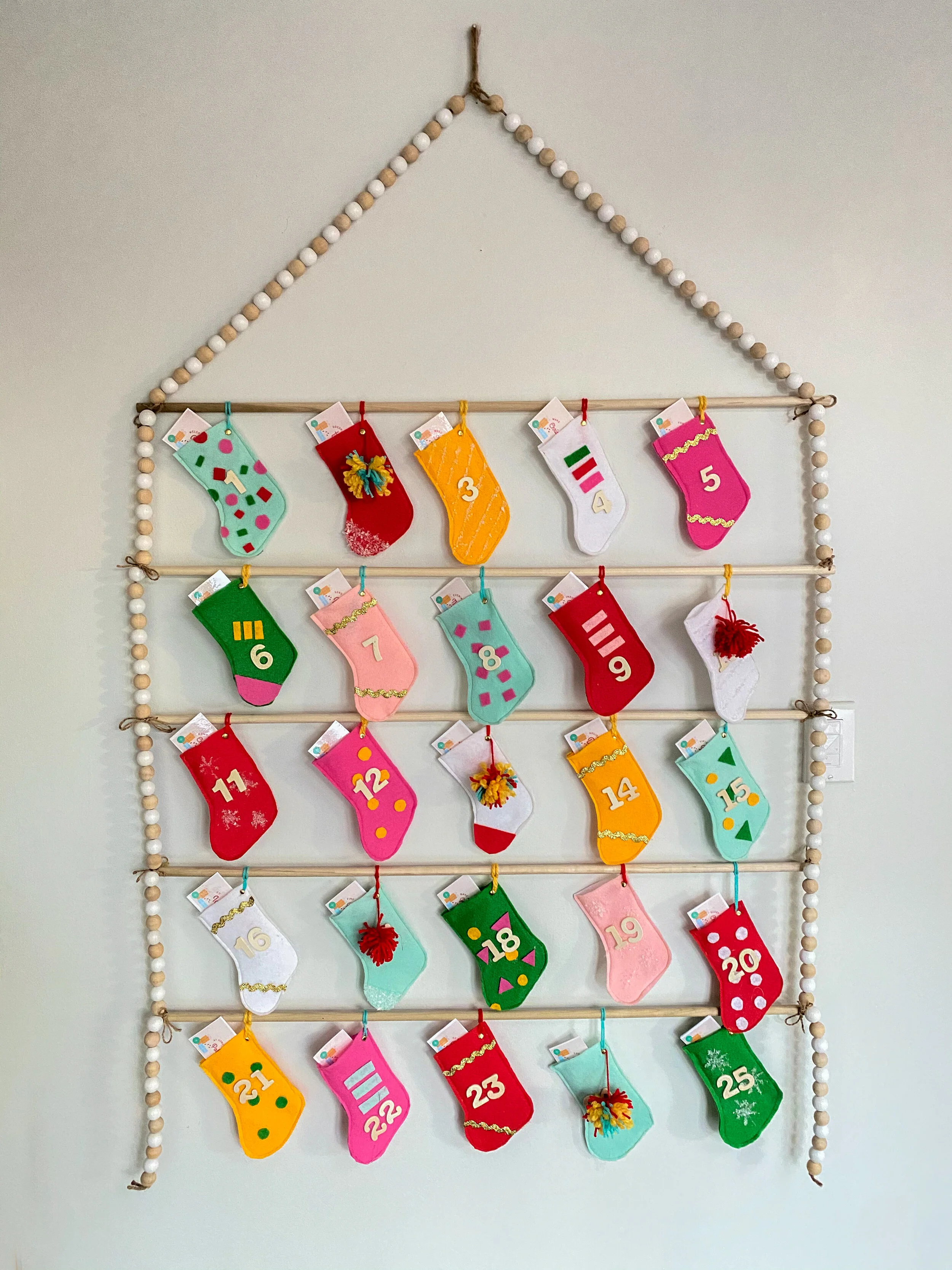 DIY Advent Calendar + Free Printable — Casa de Fallon