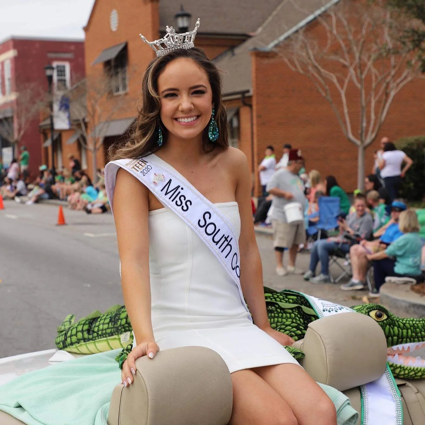 St. Patrick&rsquo;s Day is almost here!! ☘️ 
Saturday morning I rode in the Lexington County Blowfish Shamrock Parade. It was fun to see some familiar faces and friends! 
#MissSCTeen2020 #MissSCTeen2019