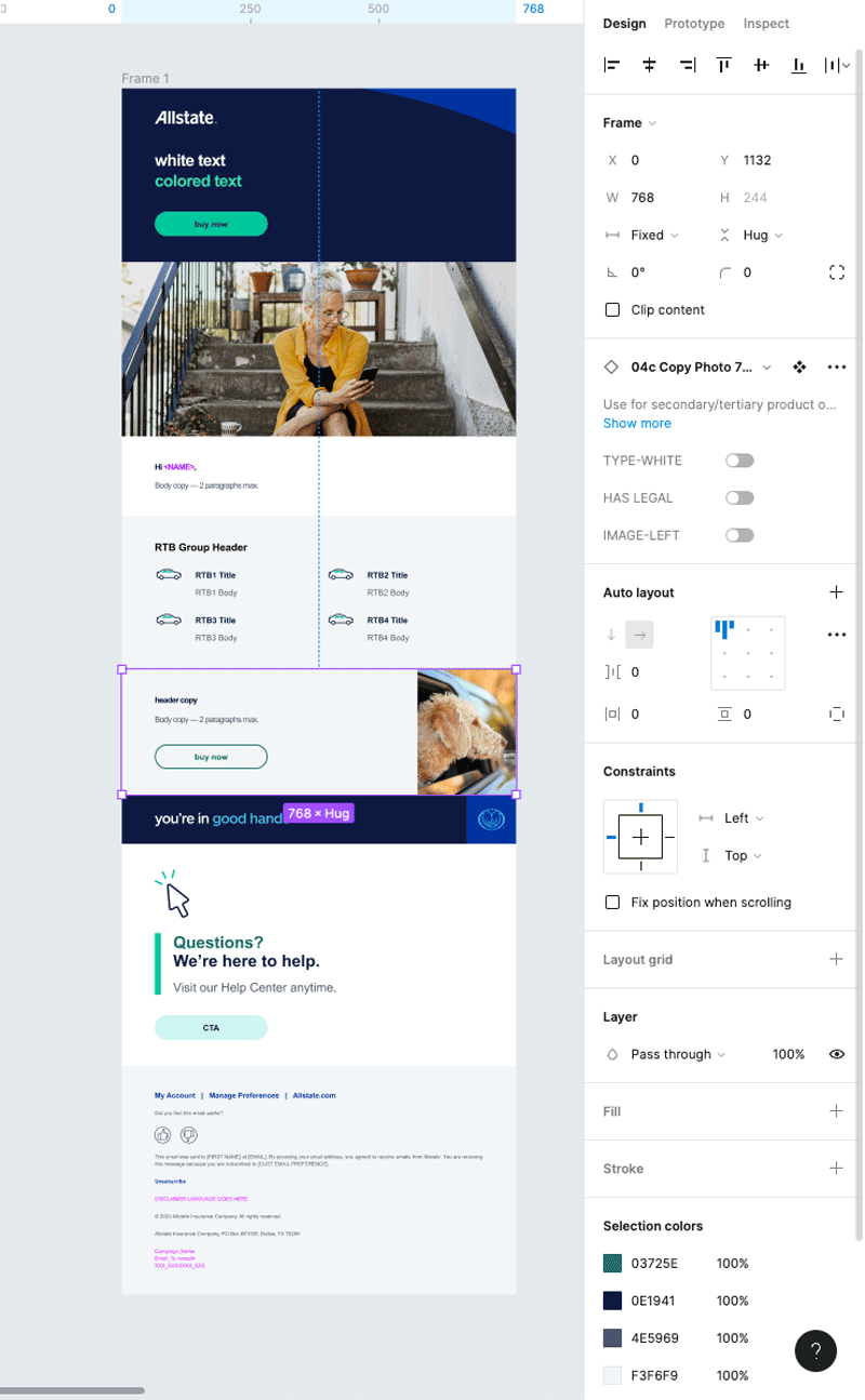 Animated example of automated process