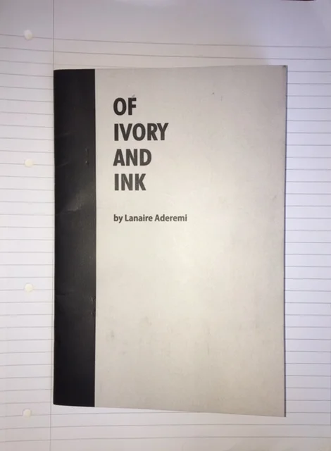 Of Ivory And Ink; a stunning debut poetry collection by Lanaire Aderemi