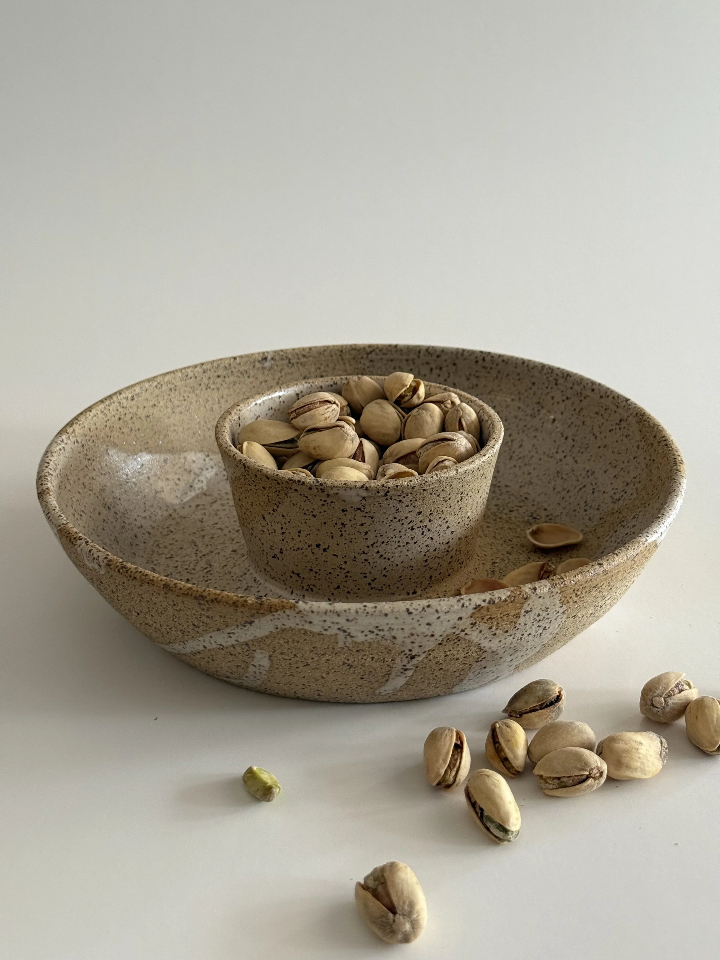 Pistachio/ Chip n Dip Bowl