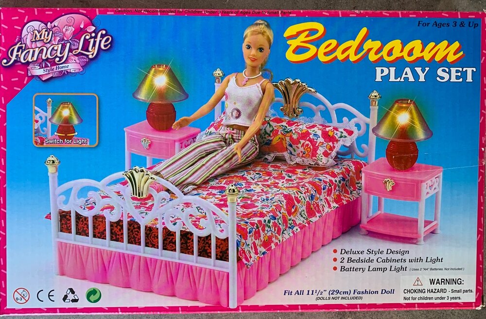 Diy Barbie Doll House Hartley Home, Barbie Room Decor For Dolls