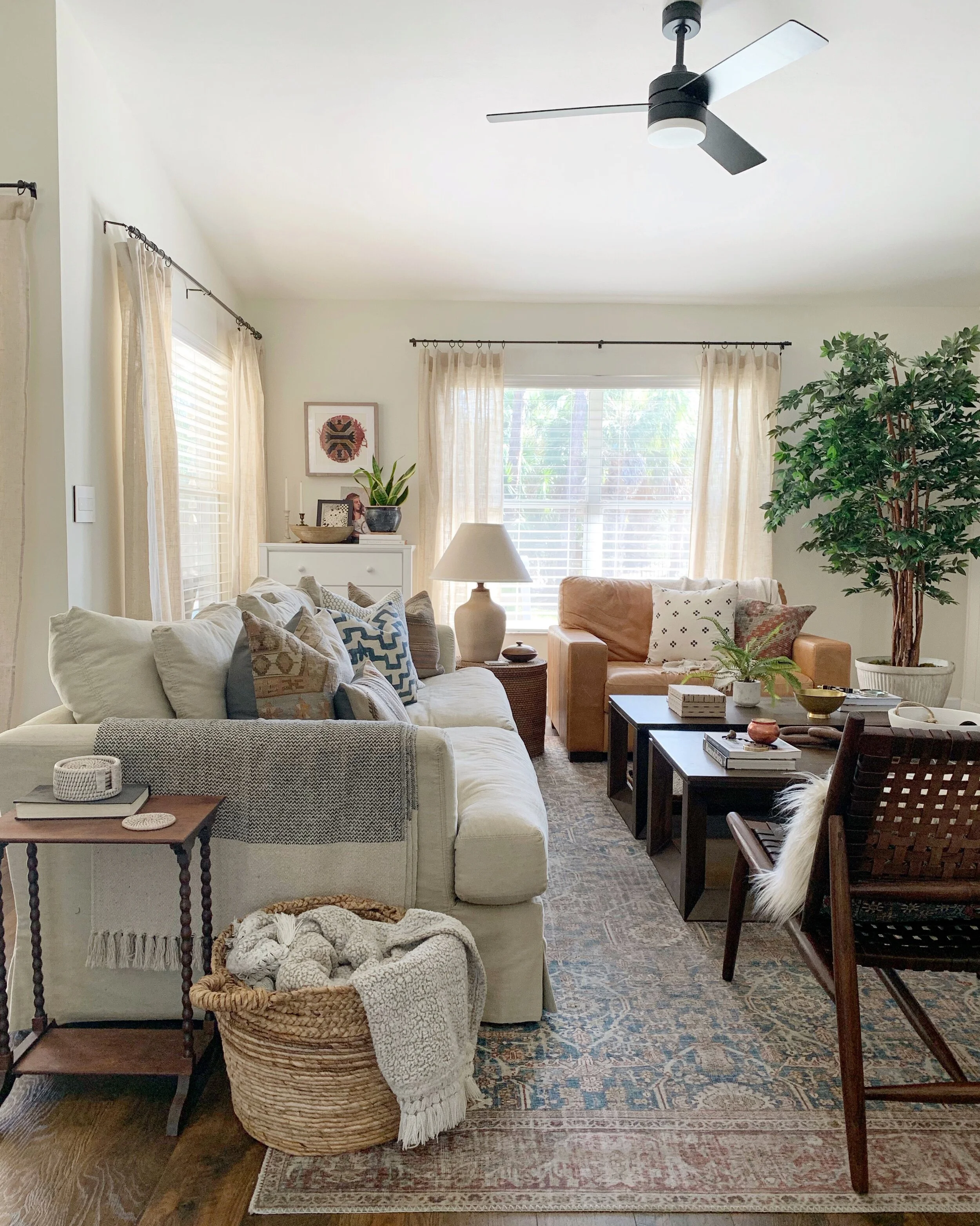 Family Room Tour and Sources 
