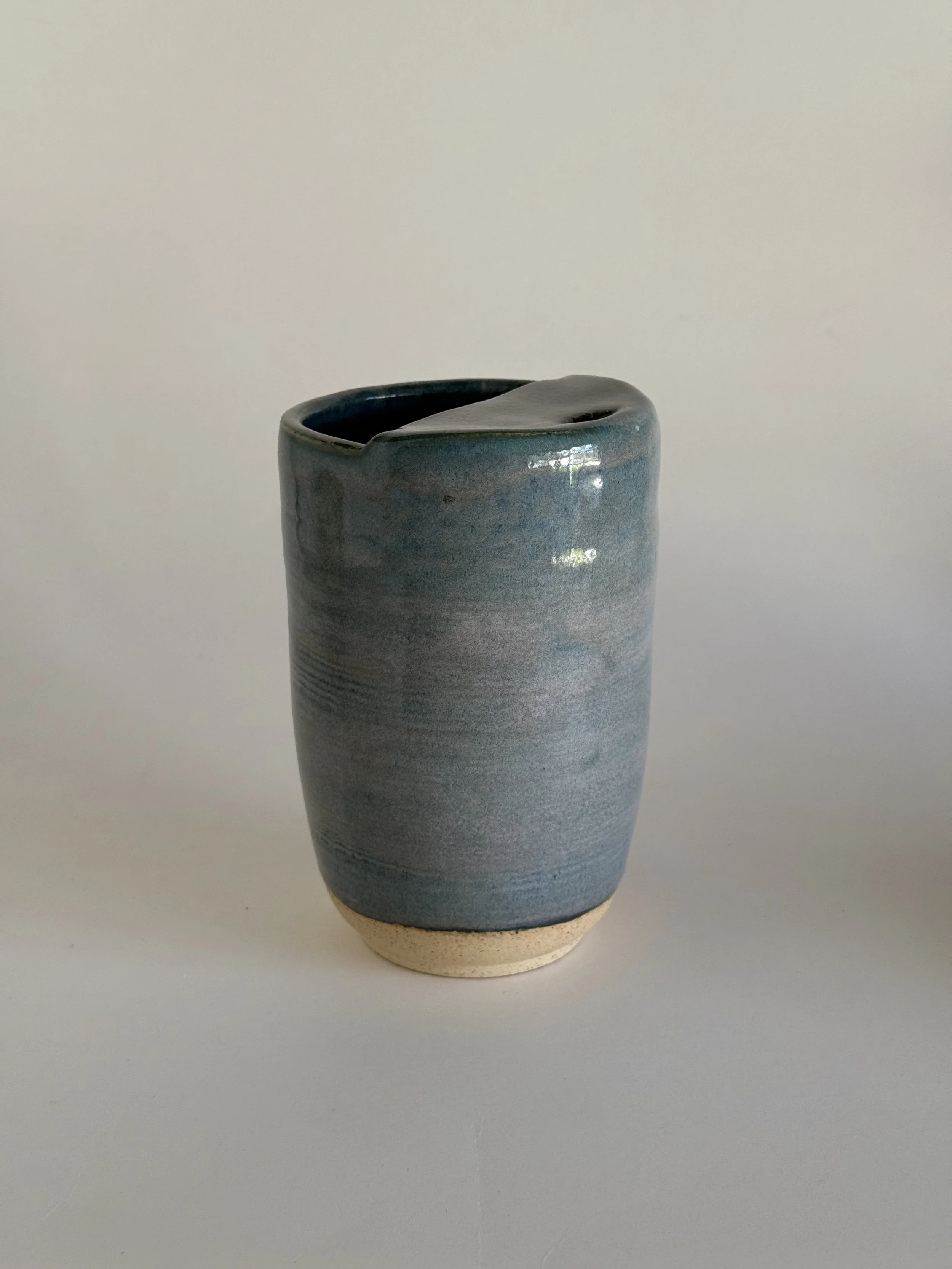 Blushing Blue Travel Mug