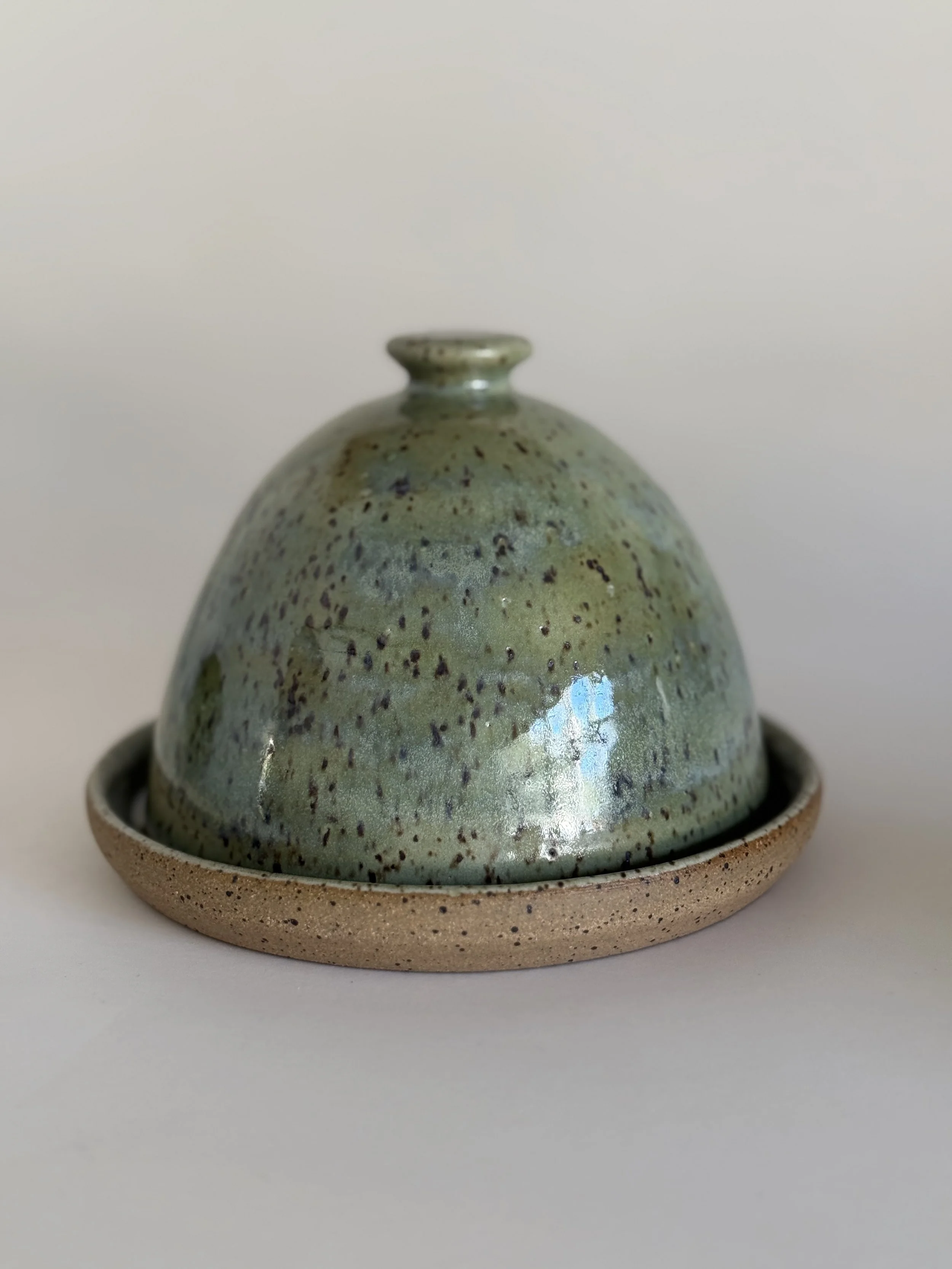 Green Butter Dish