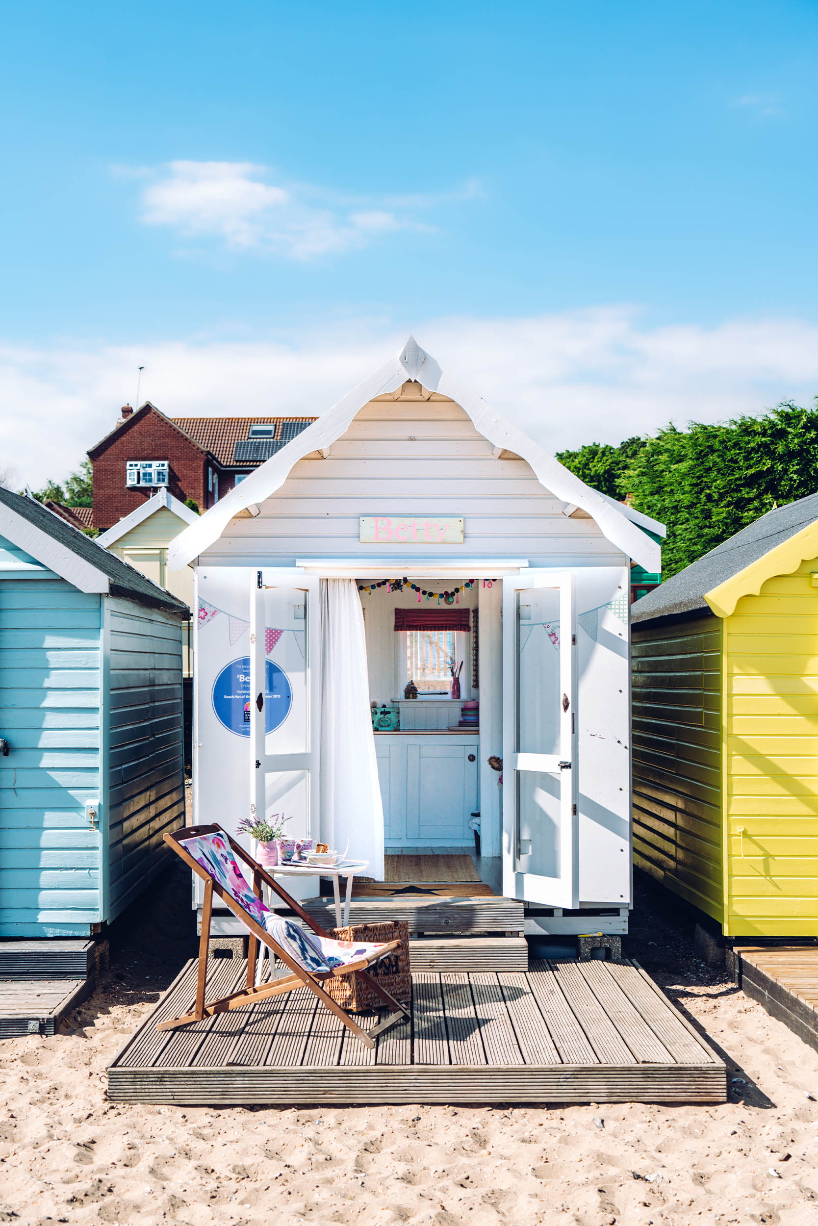Betty is an award winning beach hut