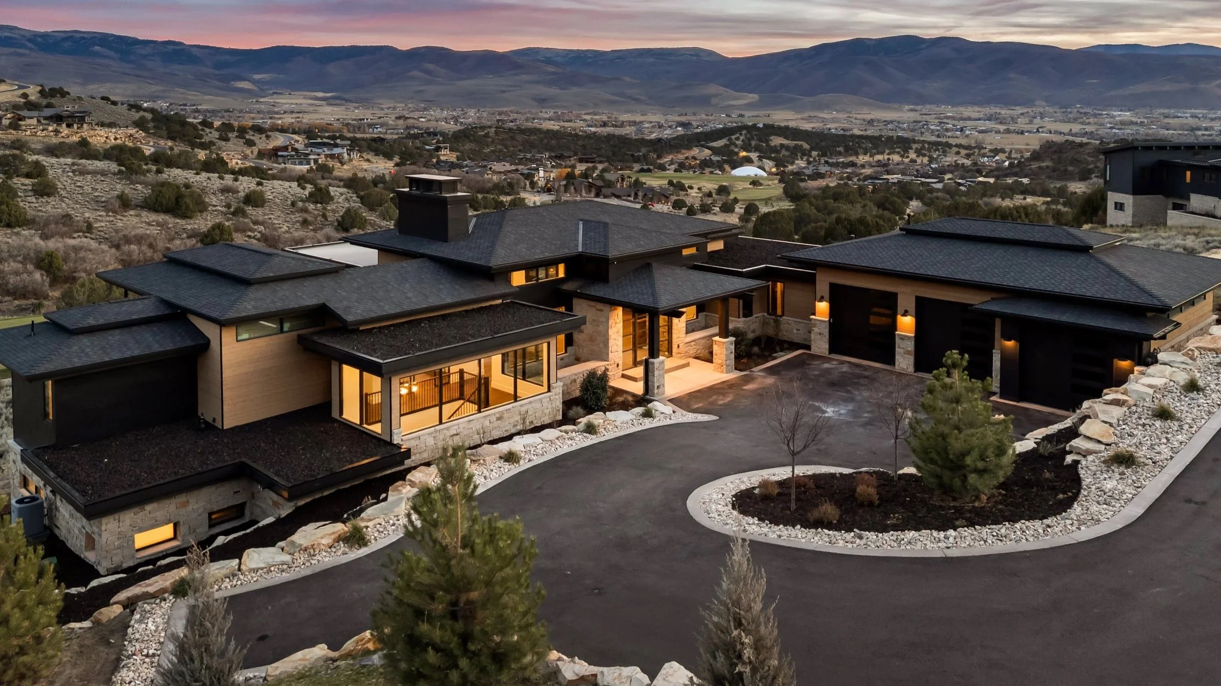 Luxury custom home in Red Ledges near Heber City, Utah