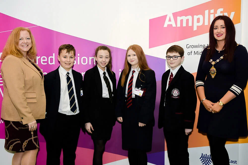 Larne High students inspired by manufacturing and engineering event