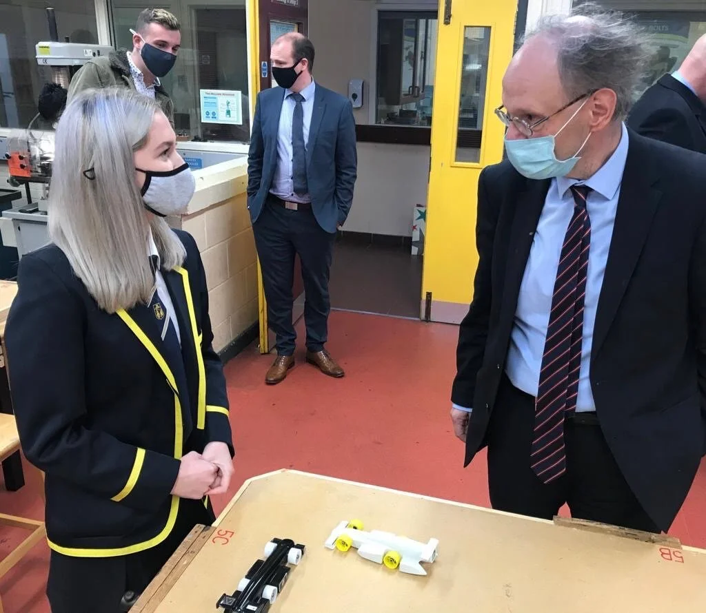 Visit from Education Minister Peter Weir