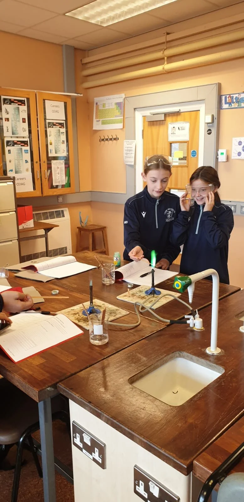 Science Classes get practical!