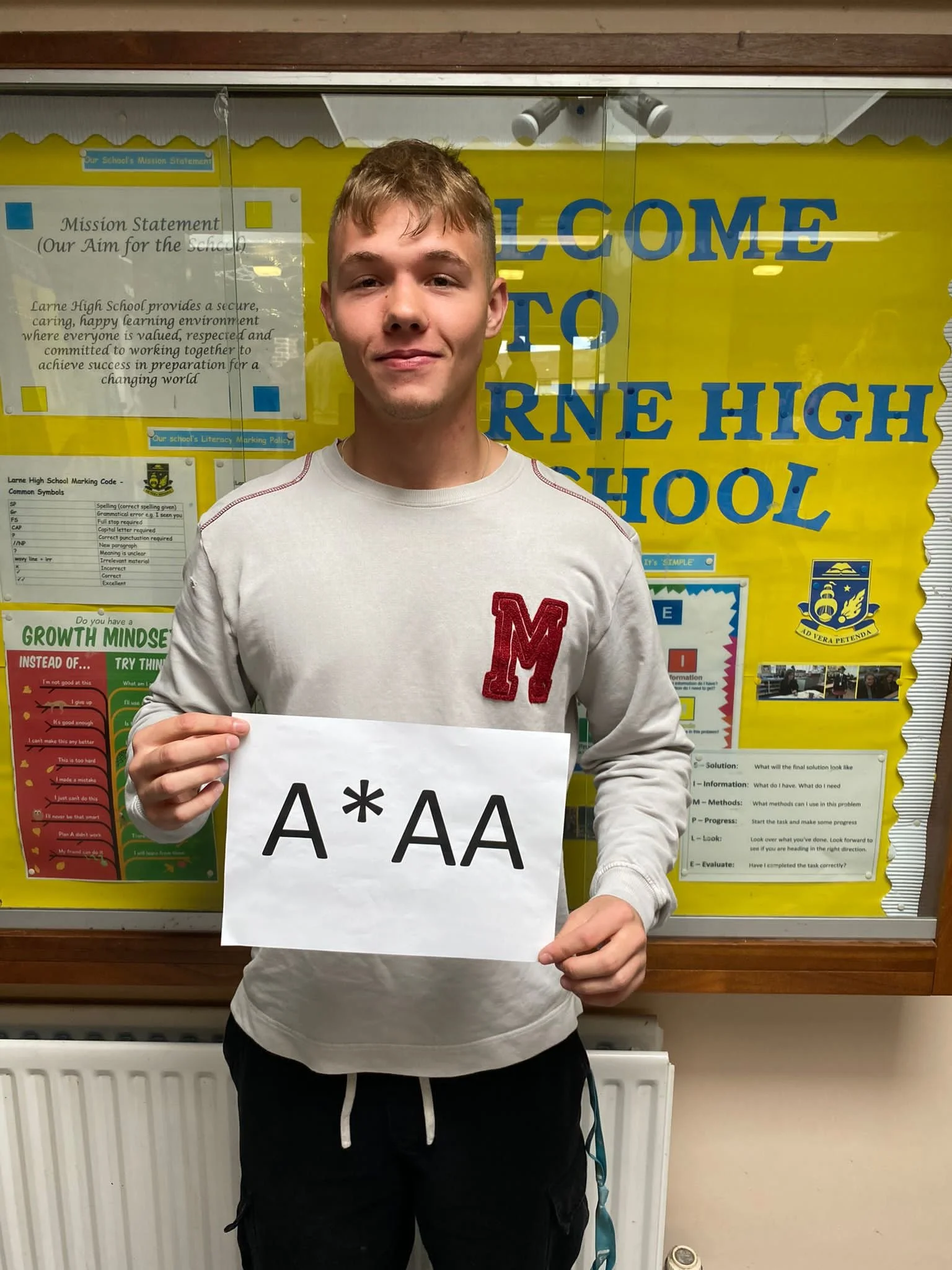 A-Level Results Day at Larne High School