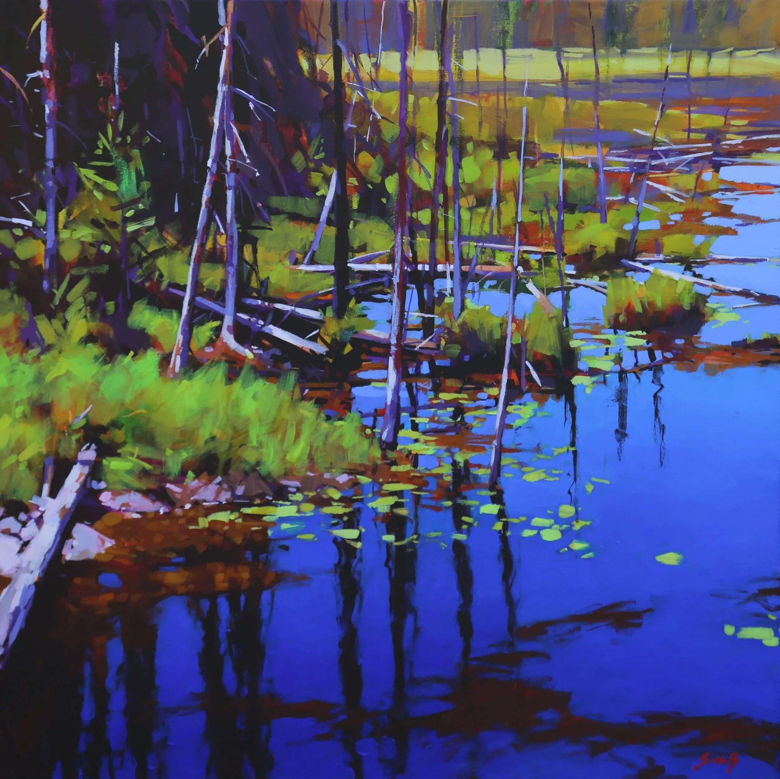Workshop: Victoria FCA Chapter A Creative Painting Workshop with Mike Svob