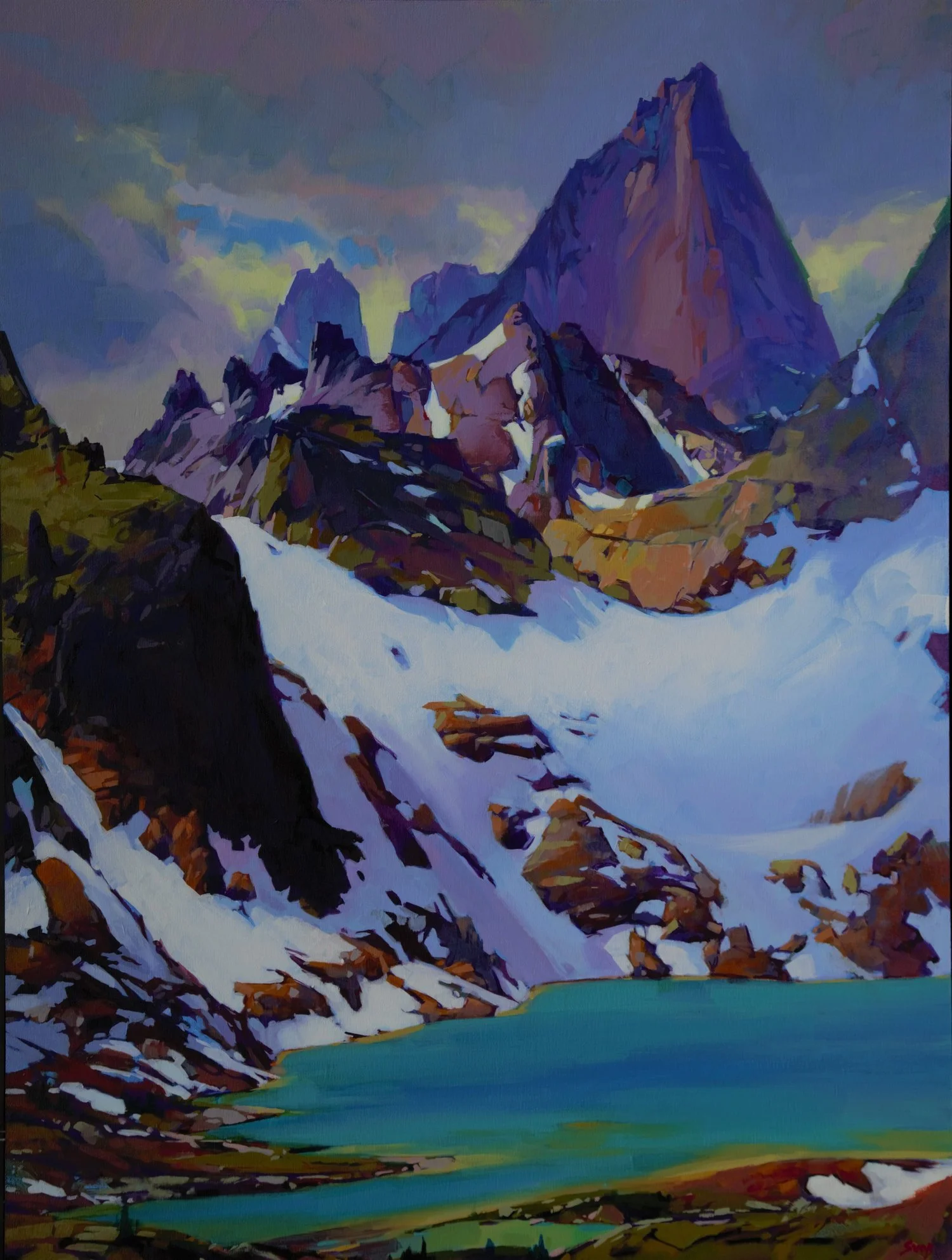 Mike Svob in Calgary Alberta with Leading Edge Art Workshops