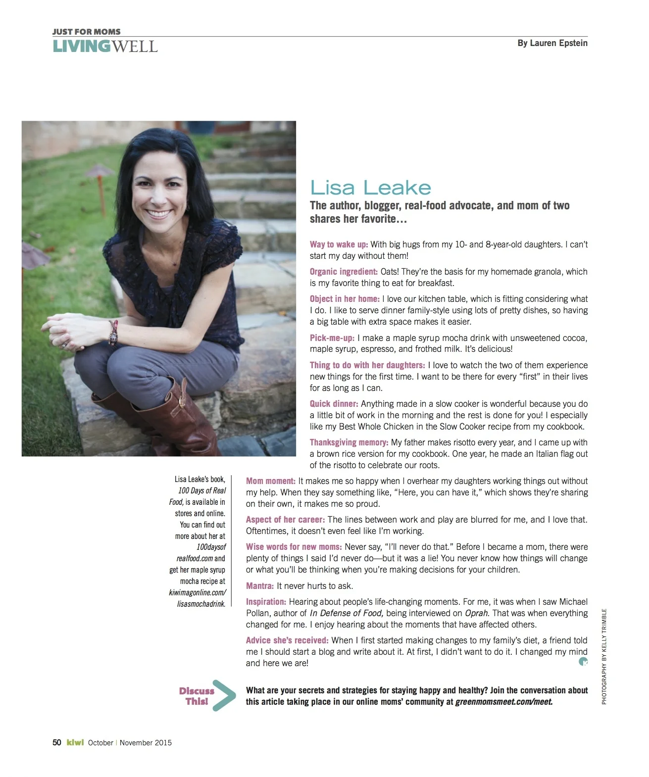    Lisa Leake’s Maple Syrup Mocha Recipe   