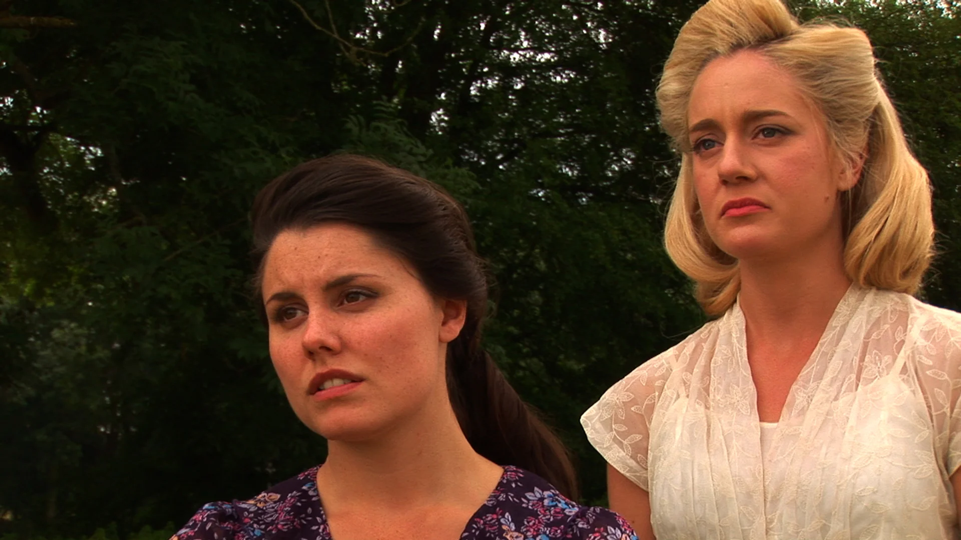 Even wartime costume dramas are possible!