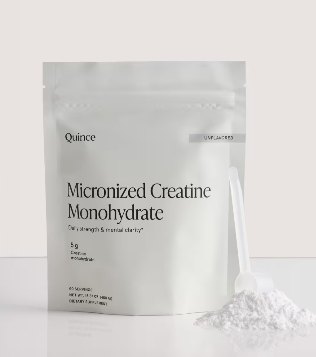 Thorne Creatine Dupe: Why I Switched to Micronized Creatine Monohydrate from Quince for Better Energy and Mental Clarity