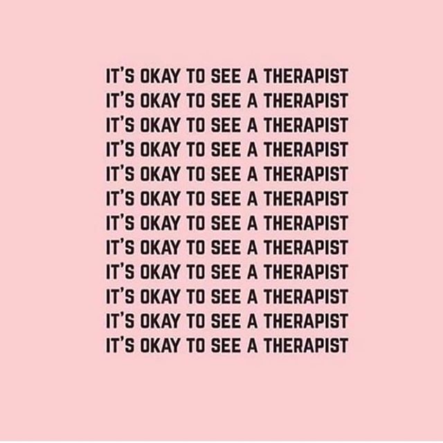 Repeat; it&rsquo;s okay to see a therapist! ✨also, my new website is live! ✨ I wanted to take a moment to thank @thinslicemarketing for building this incredible website. I absolutely love their mission&mdash;to help connect mental health professional