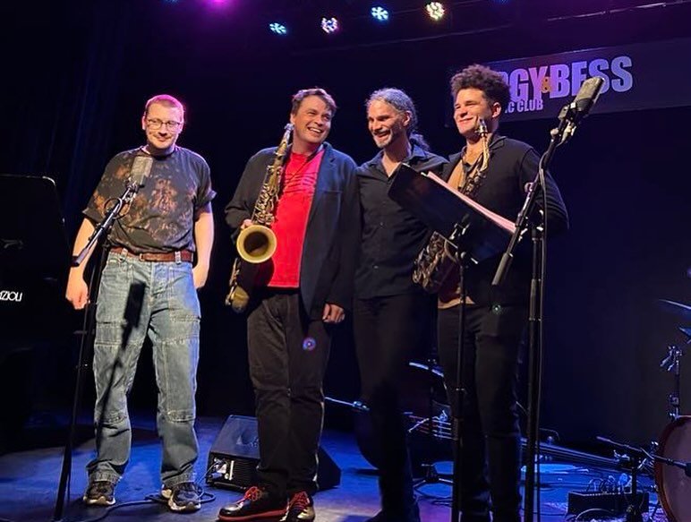 We had a blast at our first stop of the tour at @porgyandbessvienna. Tonight we are in Osijek  Croatia. Tomorrow night we are back at @kinosiska. Let&rsquo;s go! #kennygrohowski#innertexturestour #igorlumpert #iamthespiritoftheearth #porgyundbess#kin