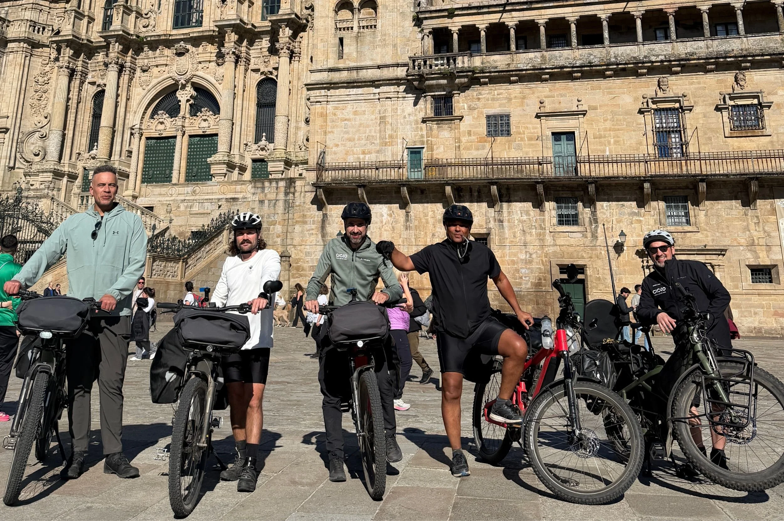 Porto → Santiago de Compostela On an e-bike