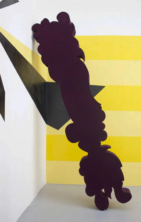Venus in Furs 2013 . Foam, flock. 240cm x 60cm x 20cm