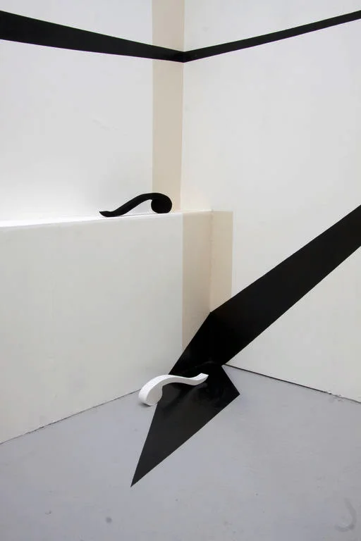 Apollo & Daphne 2013. Foam, paint. 60cm x 10cm x 15cm