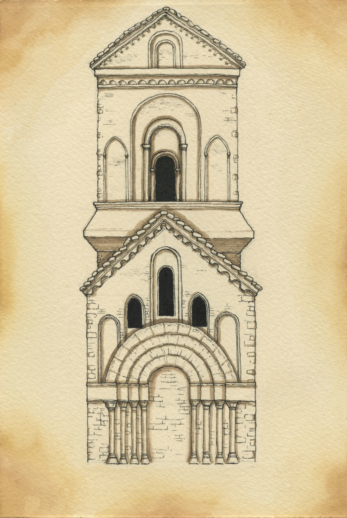 Undead Settlement Church Cardinal Tower