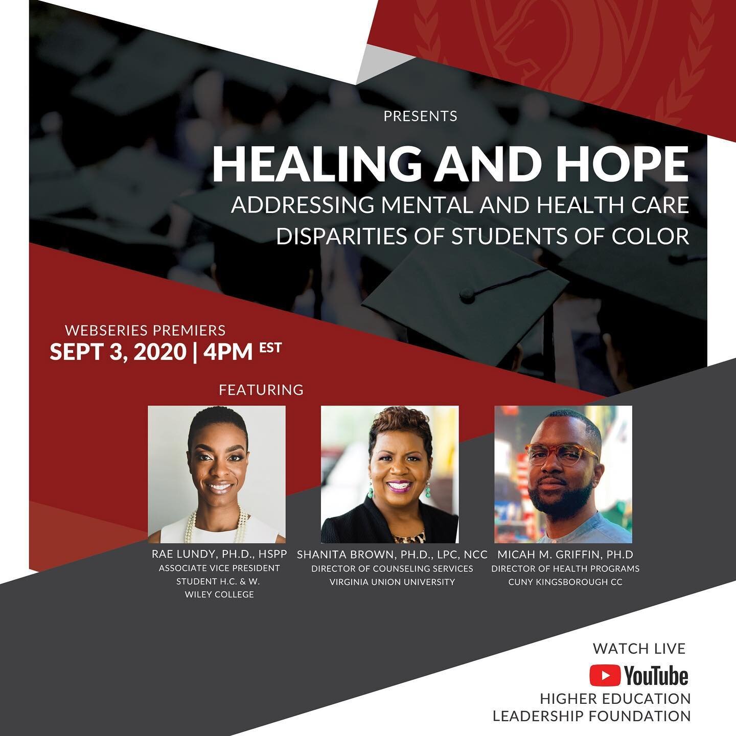 SELF-CARE, HEALING, &amp; HOPE: The past 5 months have challenged our fundamental beliefs about health and wellness. How can we maintain wellness when there are uncertainties, health disparities, and the likelihood of more change on the horizon. Plea