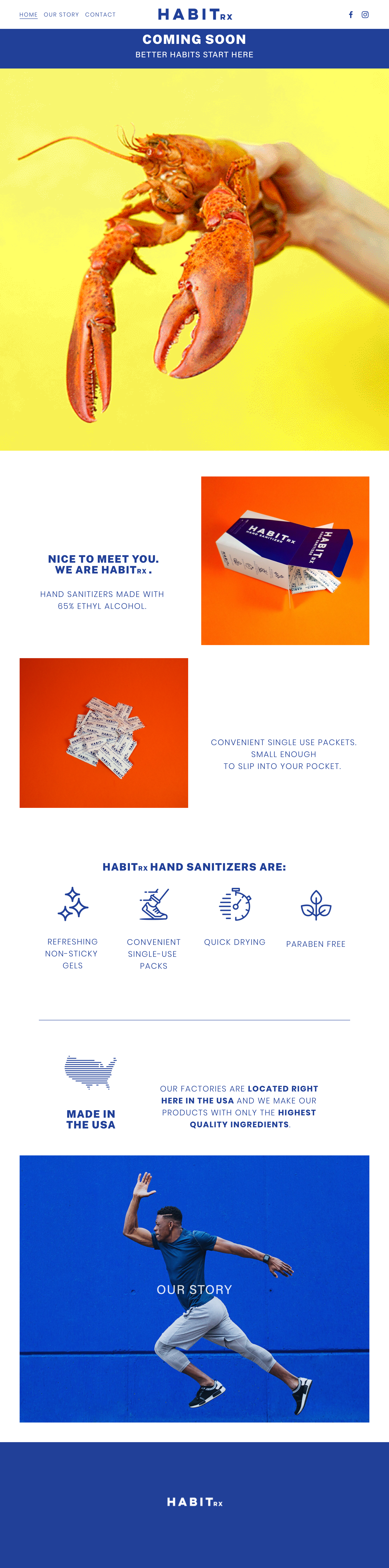 Habit RX website