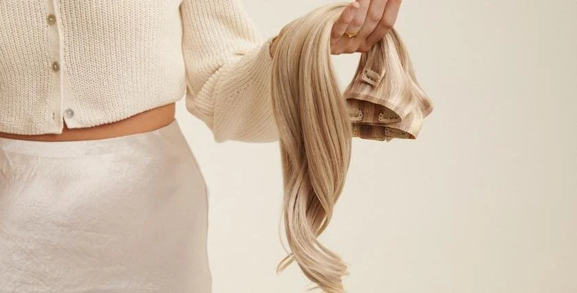 BIG hair extensions image