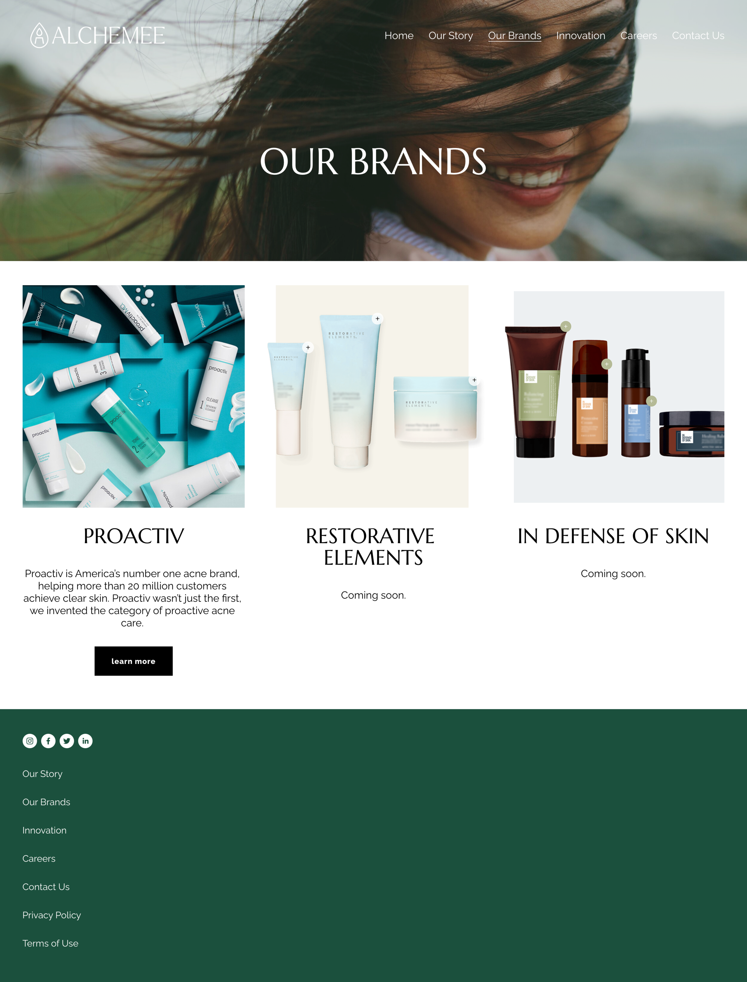 Alchemee website