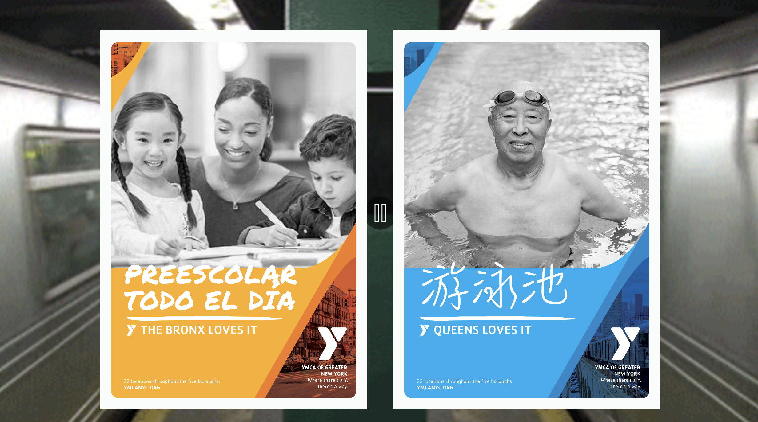 YMCA Campaign OOH