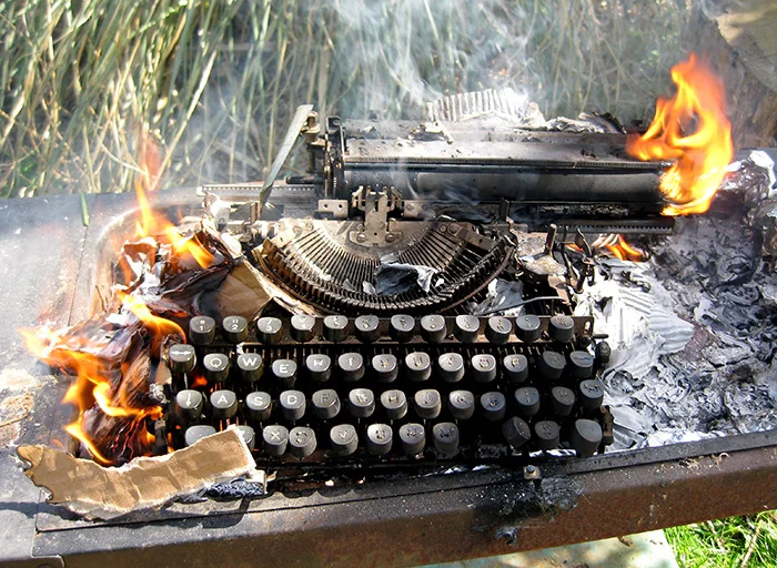 burning typewriter.jpg