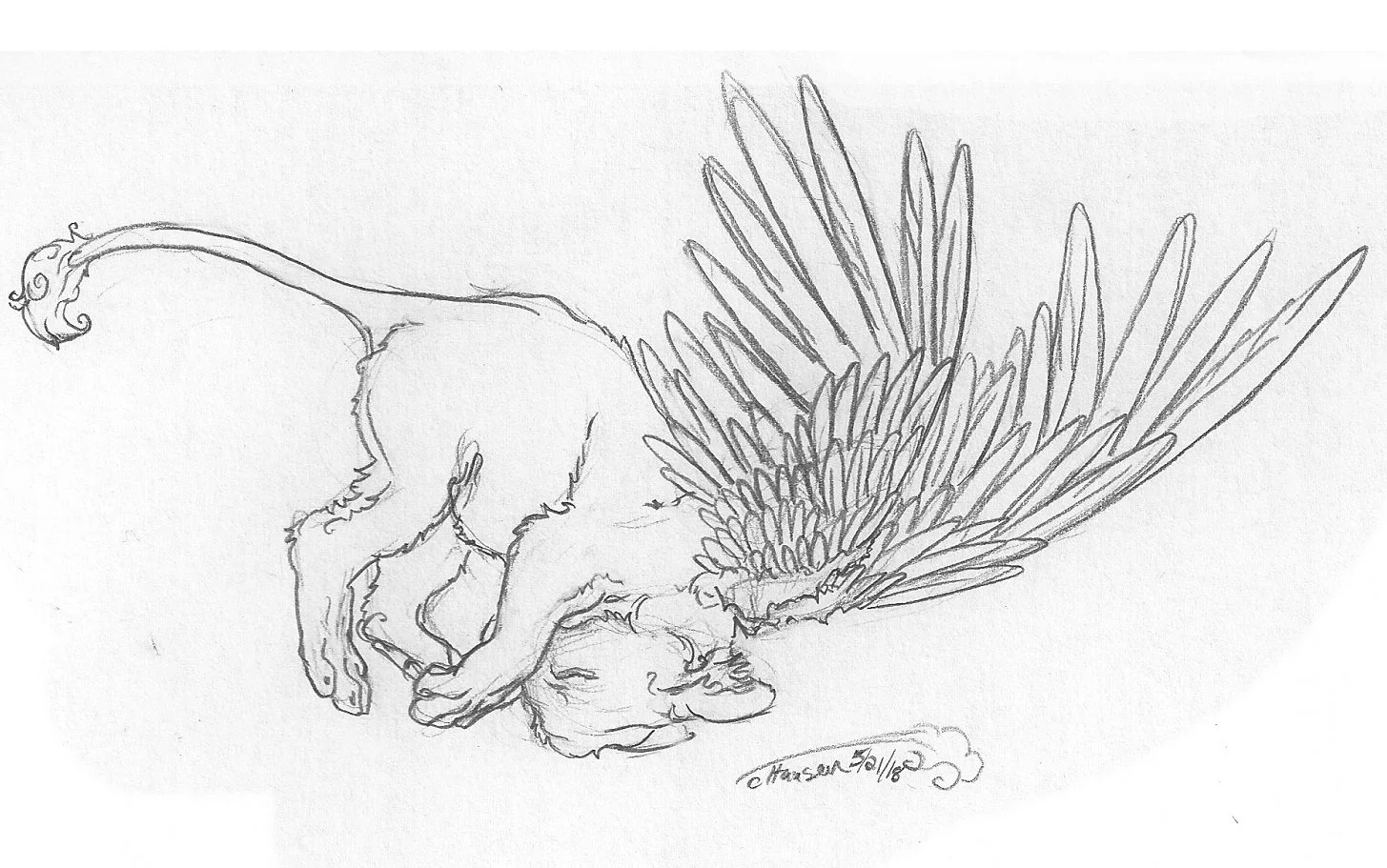 nap lion_Corinne Hansen_Sorhain.jpg