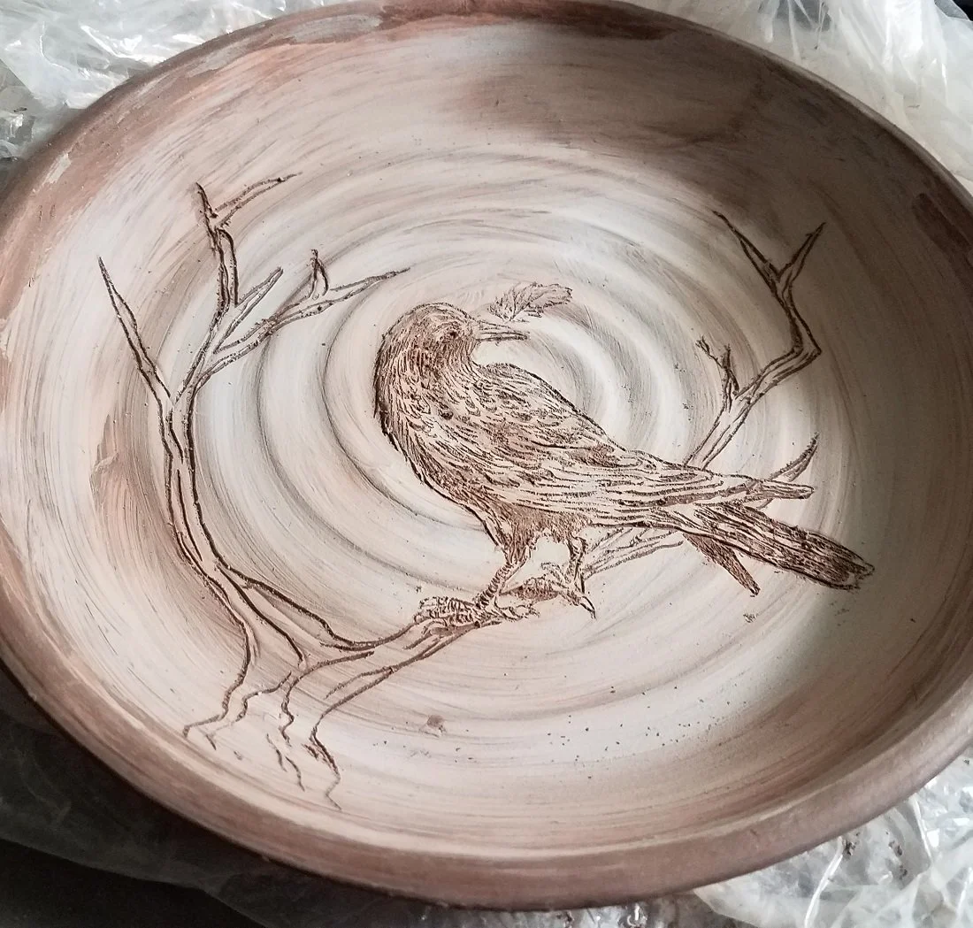 1x1 sgraffito crow.jpg