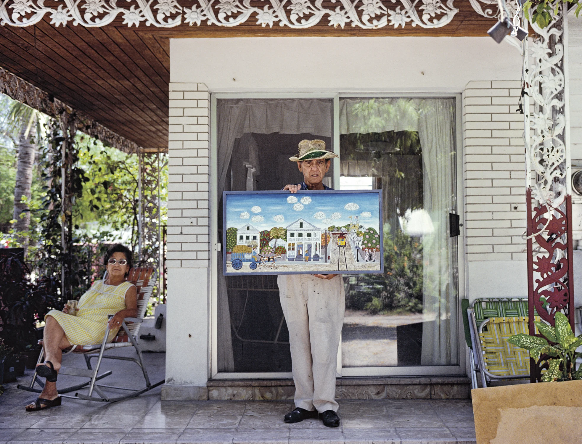 Memory artist Mario Sanchez | Artista de memoria Mario Sánchez, Key West