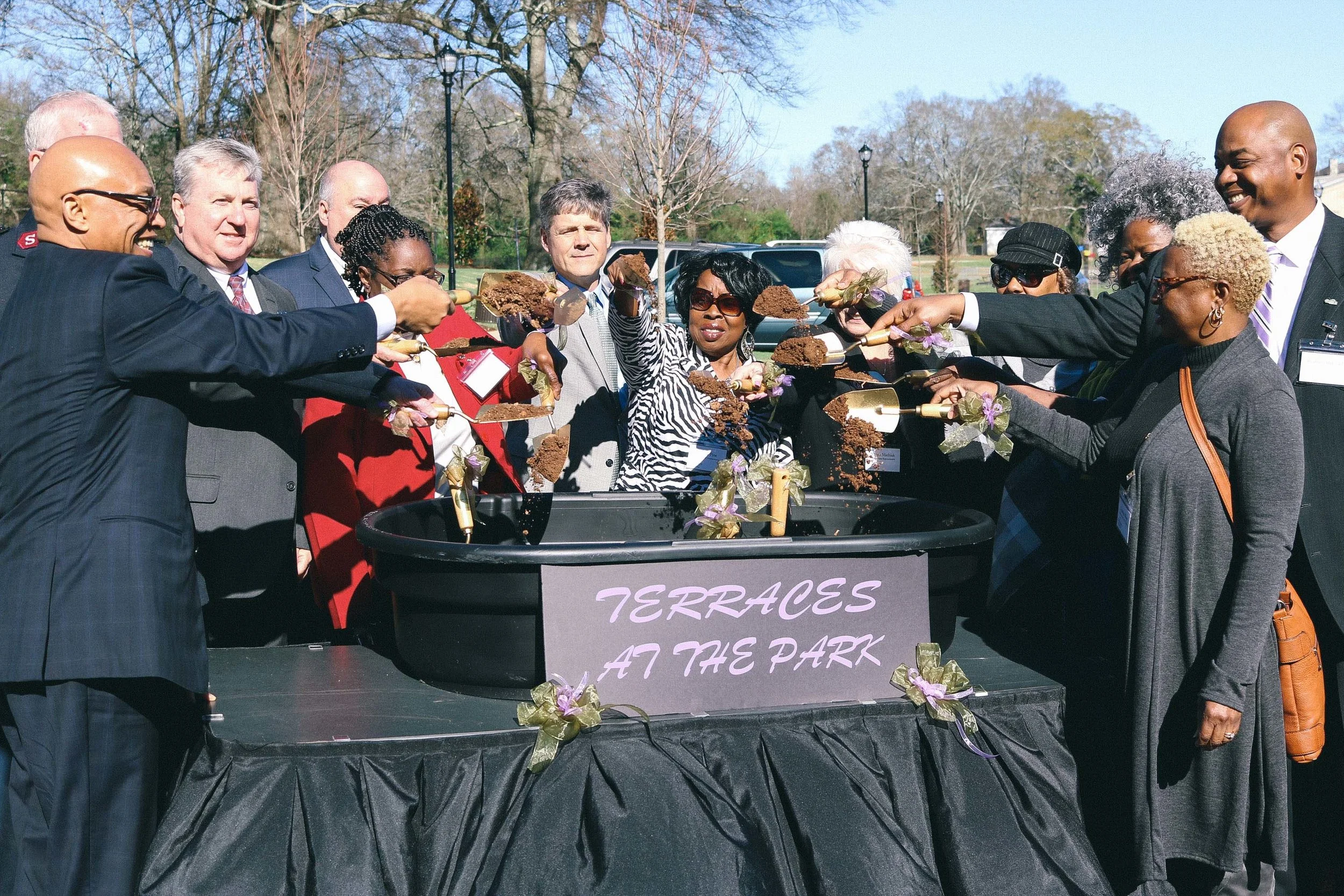 Ground Breaking for The Terrace!