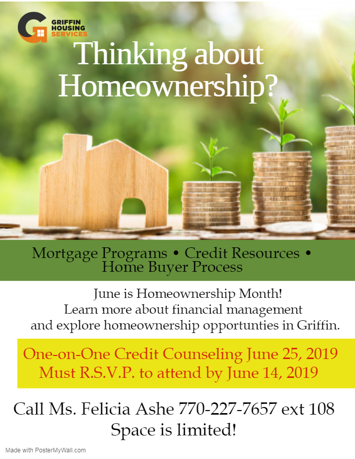 June is Homeownership Month! — Griffin Housing Authority