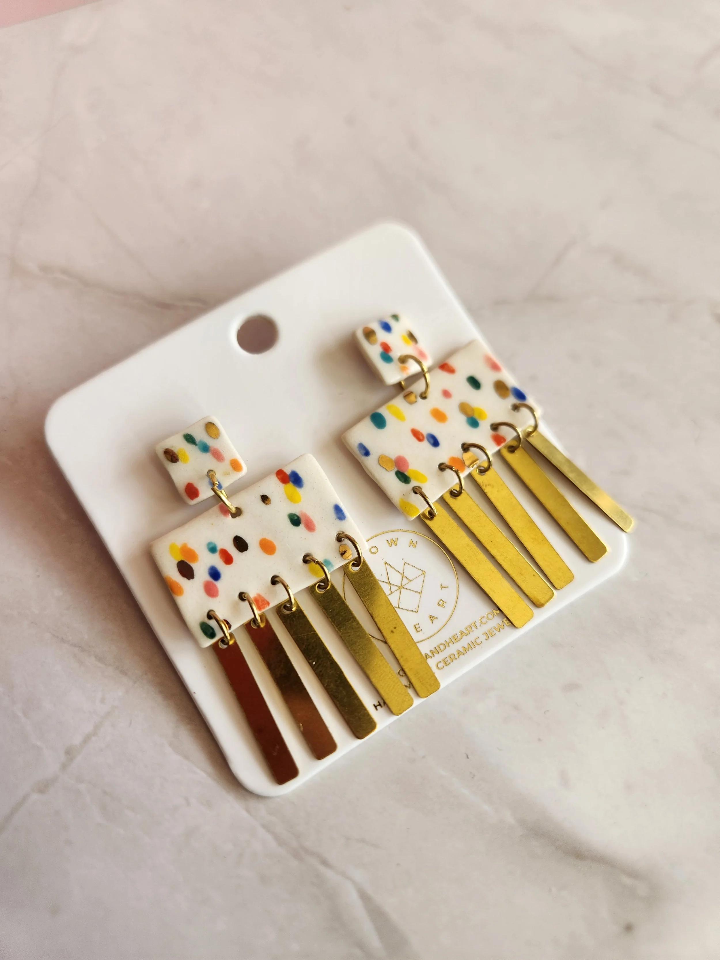 Sprinkle Tassel Earrings