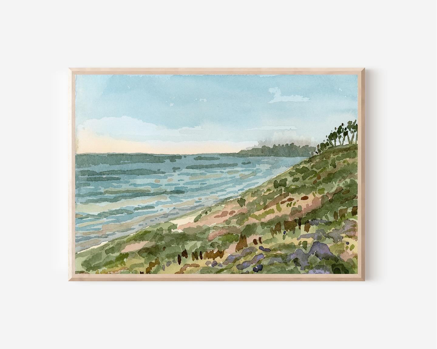 8 beautiful new prints have just been added to the shop! I have spent the last couple of weeks, scanning editing, and color, correcting 6 new coastal paintings and two new desert paintings from the Joshua tree collection to create the most beautiful 