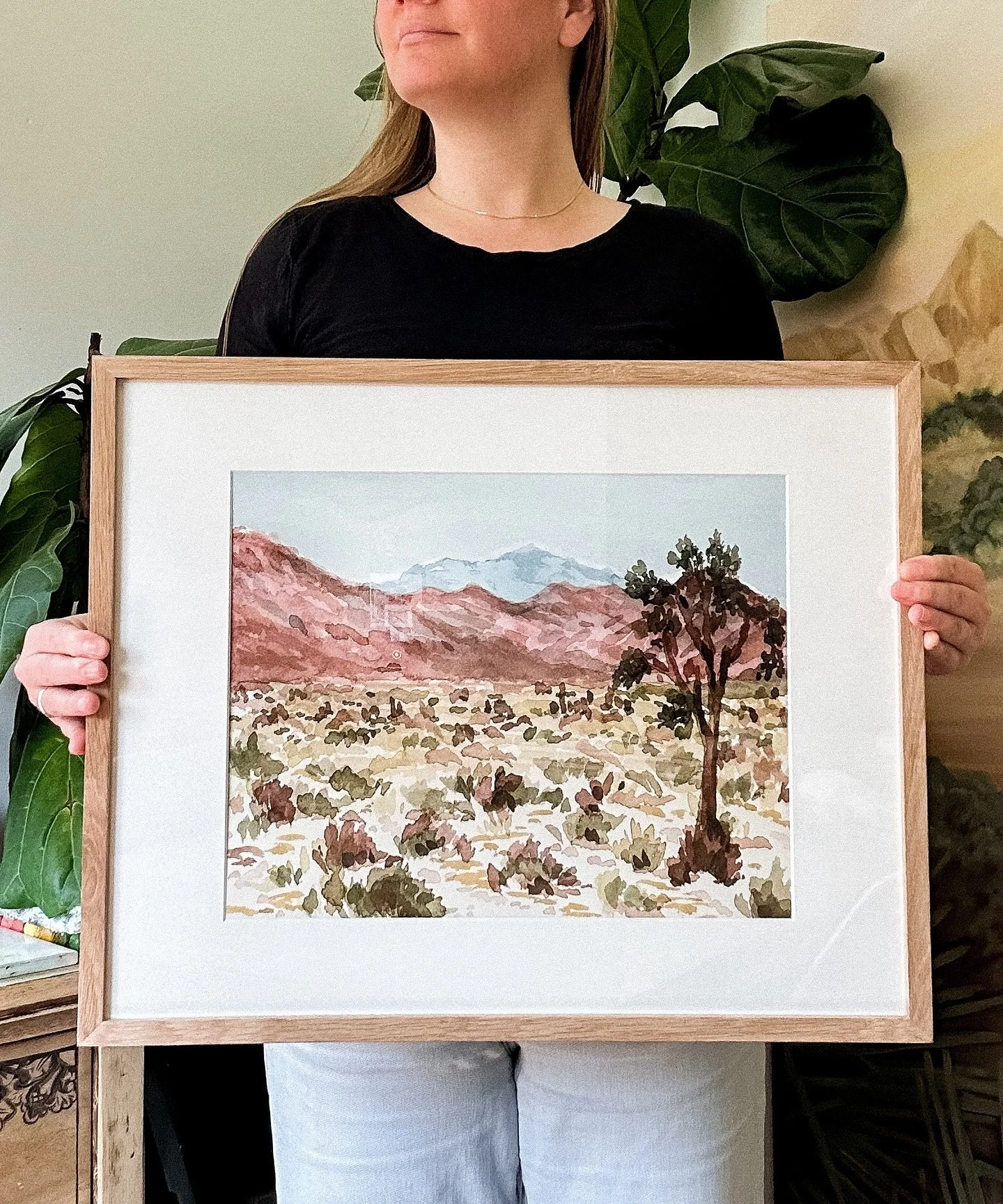 My favourite way to frame art. 
⠀⠀⠀⠀⠀⠀⠀⠀⠀
1. Get yourself a really nice solid wood frame. Nothing faux around here. Size up! A frame that&rsquo;s at least 2&rdquo; wider than your art on either side is preferable, like a 20x24&rdquo; frame for a 16x2
