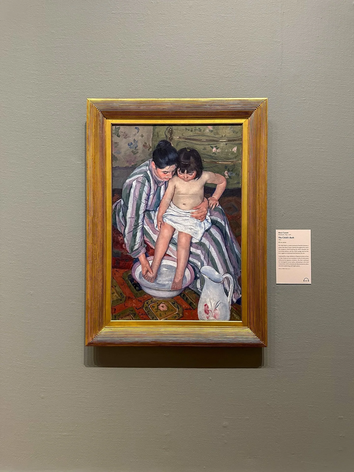 A day at the @artinstitutechi is such a treat! I love to bask in the artwork of so many masters, studying their brushstrokes as close as I possibly can. 
⠀⠀⠀⠀⠀⠀⠀⠀⠀
When looking at &ldquo;A Sunday Afternoon on the Island of La Grande Jatte&rdquo; ever