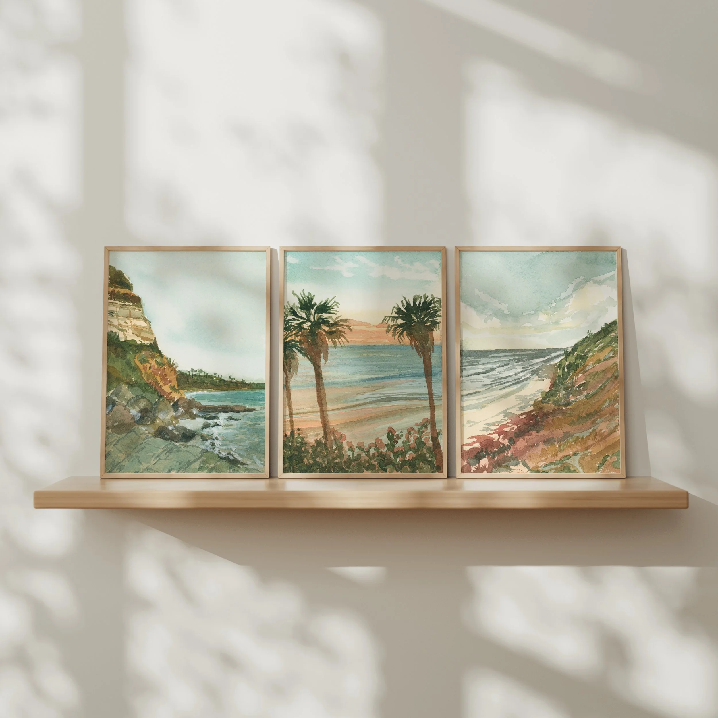 Beach Print Bundle ( Set of 3)