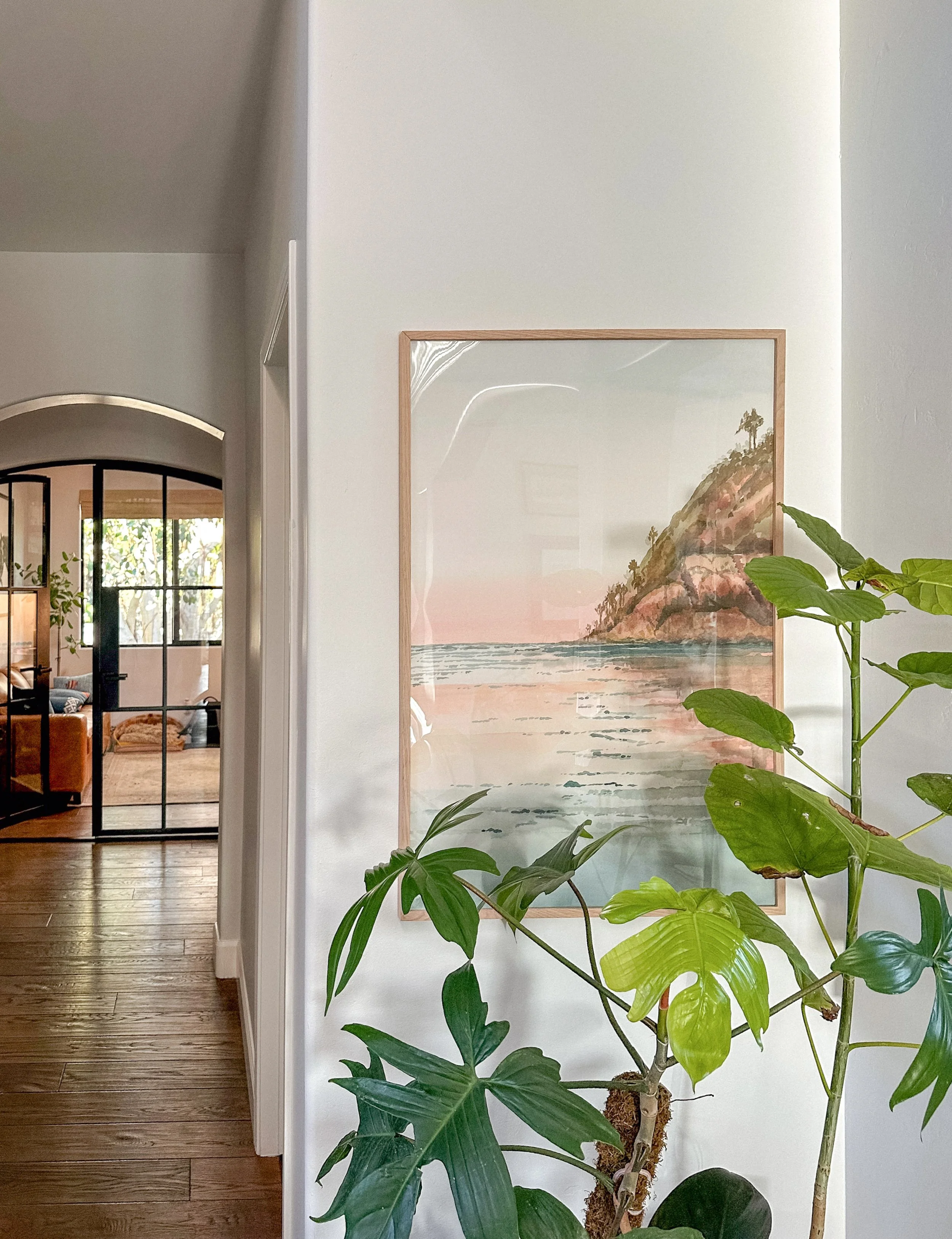 Encinitas Coastal Art Print